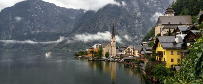 Hallstatt télen és a havas Salzkammergut varázsa