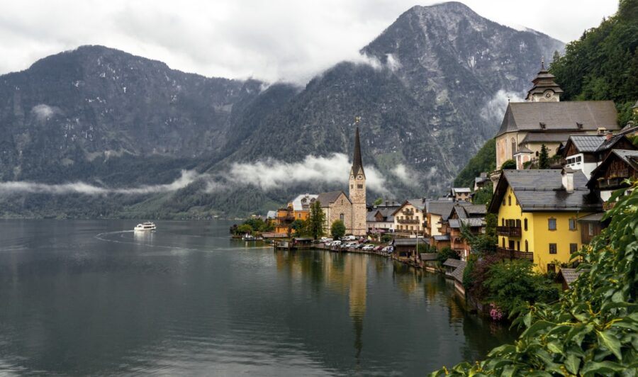 Hallstatt télen és a havas Salzkammergut varázsa